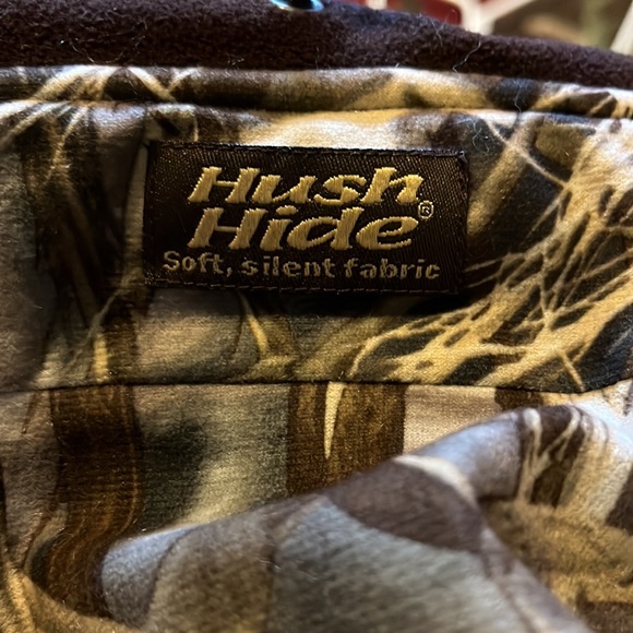 Gamehide SZ L unisex pullover half zip camo fleece. Preowned, great condition. - Picture 6 of 7